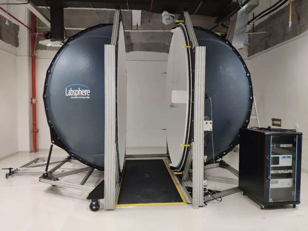Labsphere（蓝菲光学）向厦门市产品质量监督研究院交付3米直径积分球光测量系统